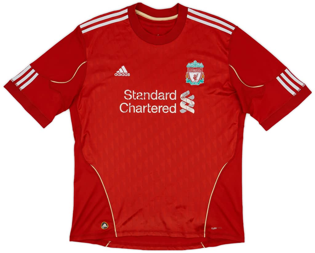 2010-12 Liverpool Home Shirt - 5/10 - (XL)