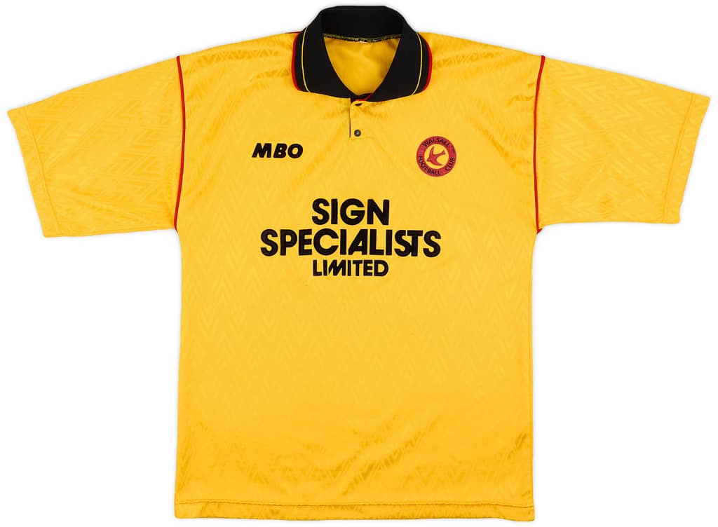 1992-93 Walsall Away Shirt - 8/10 - (M)