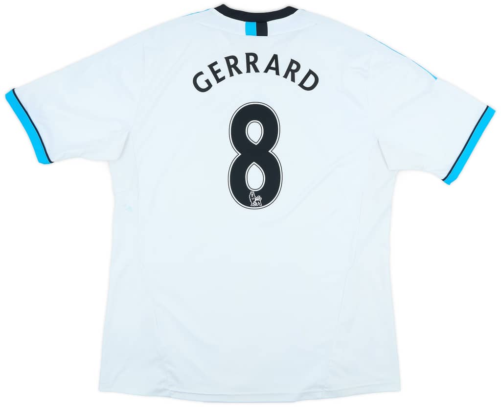 2011-12 Liverpool Third Shirt Gerrard #8 - 6/10 - (XXL)