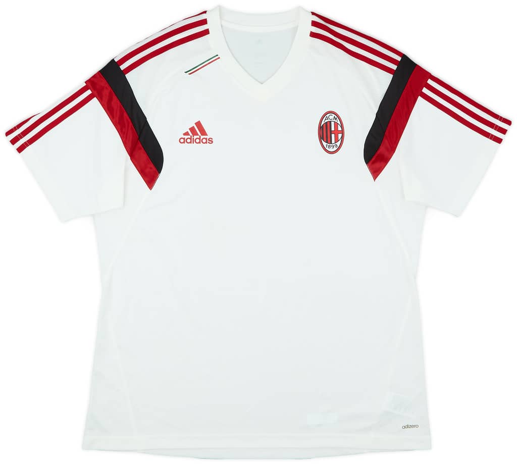 2014-15 AC Milan adizero Training Shirt - 8/10 - (XL)