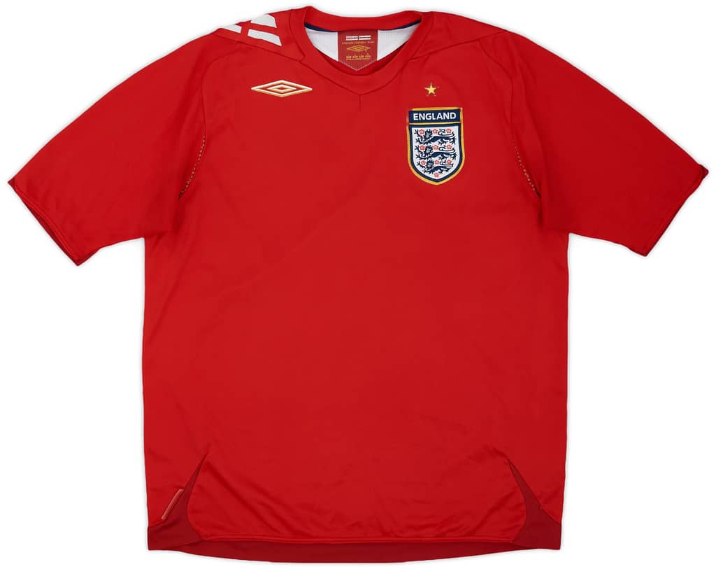 2006-08 England Away Shirt - 5/10 - (L)