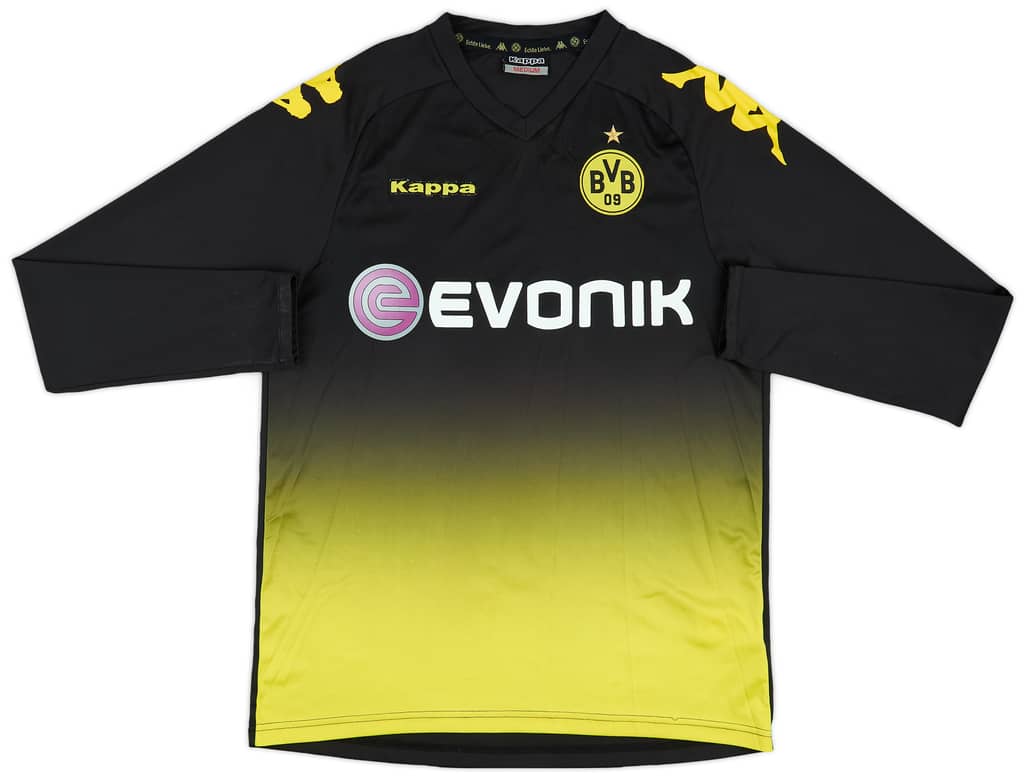 2011-12 Borussia Dortmund Away L/S Shirt - 8/10 - (M)
