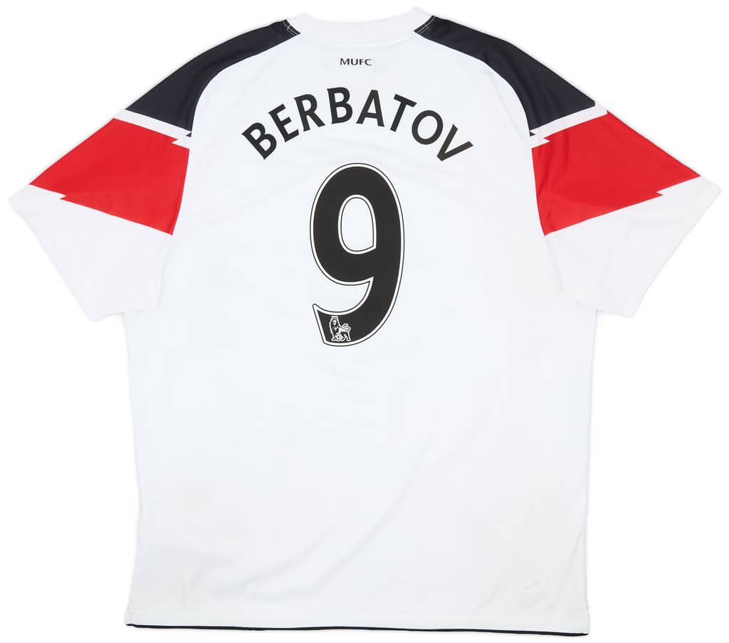 2010-12 Manchester United Away Shirt Berbatov #9 - 4/10 - (XL)