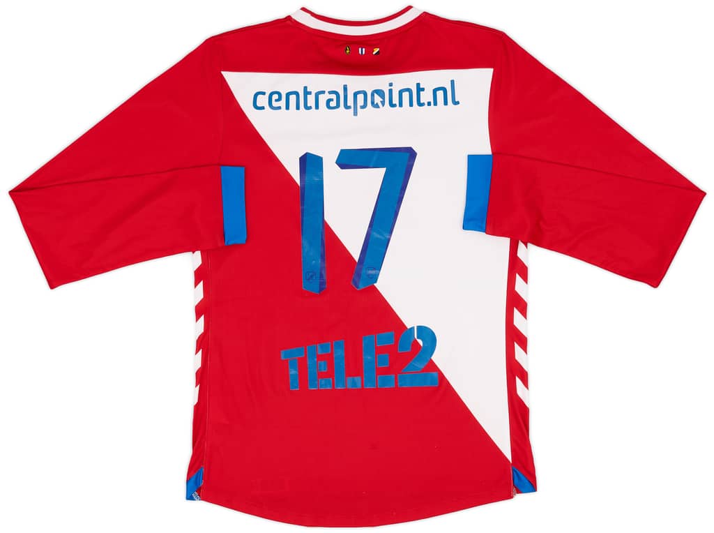 2017-18 Utrecht Home L/S Shirt #17 - 8/10 - (L)
