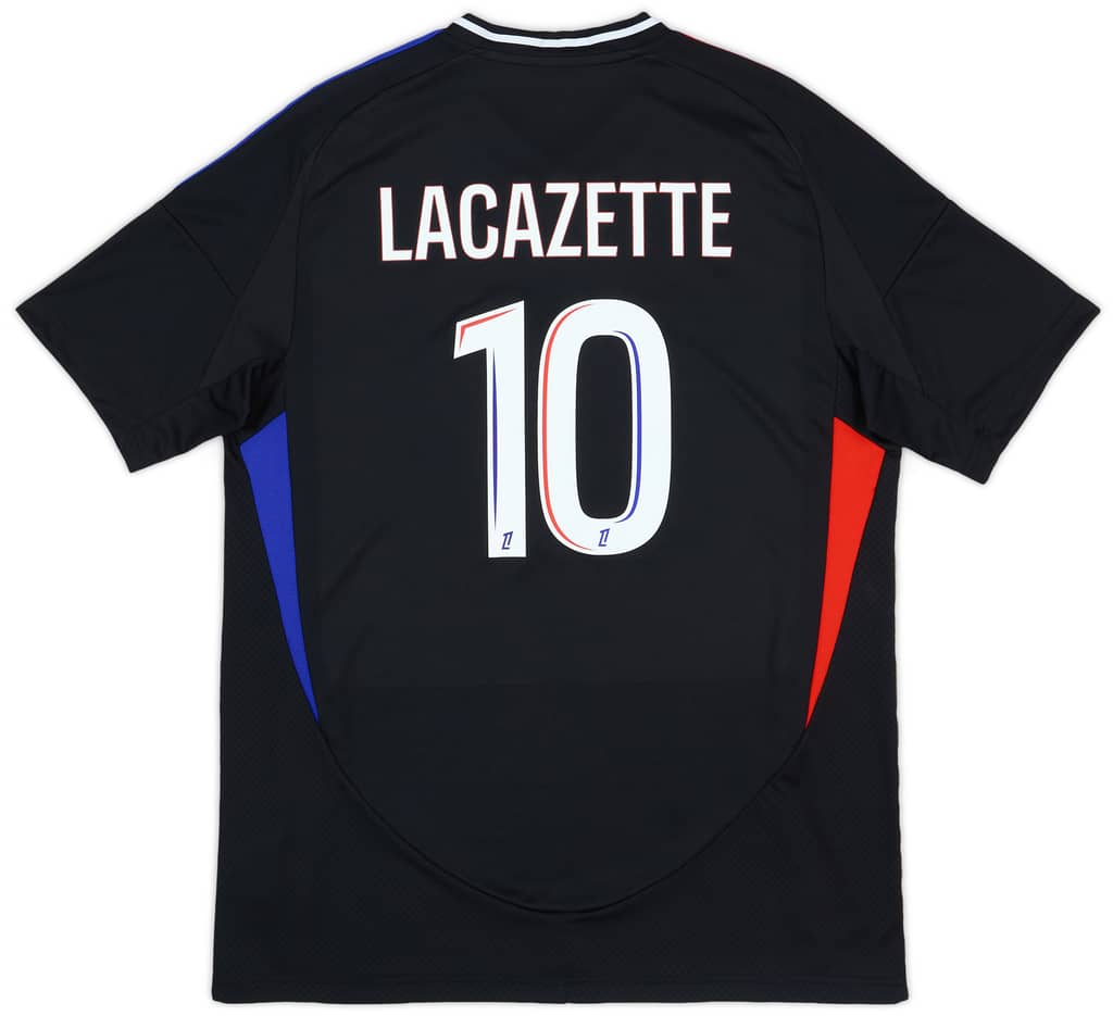 2024-25 Lyon Away Shirt Lacazette #10