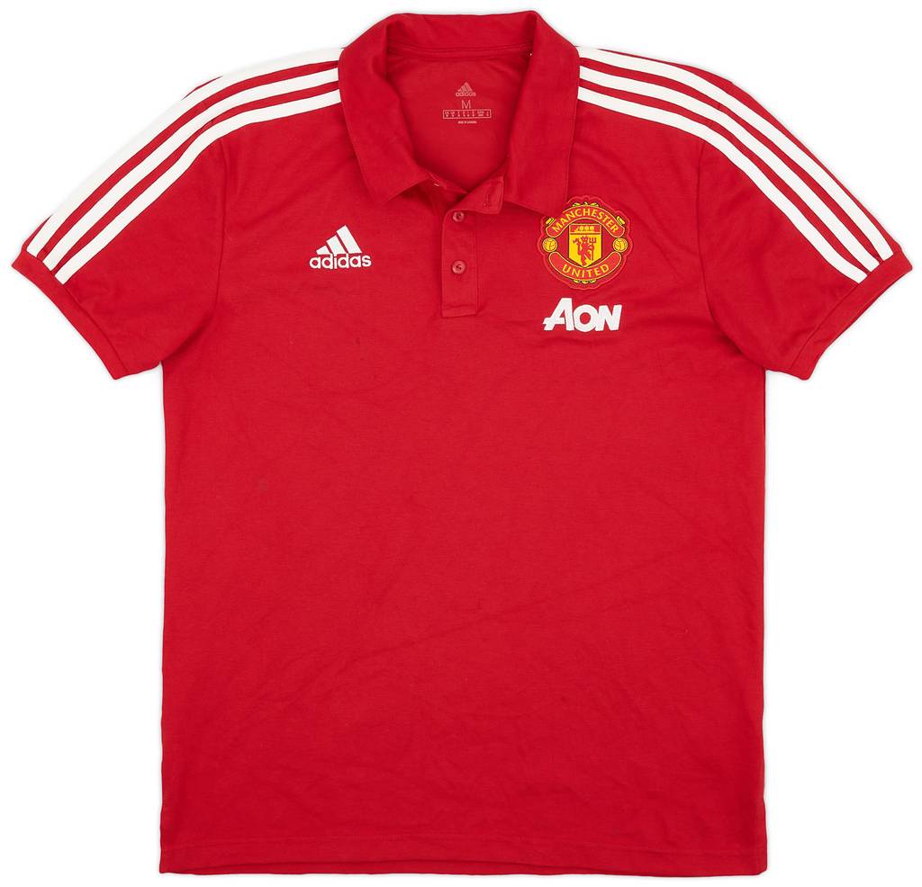 2020-21 Manchester United adidas Polo Shirt - 8/10 - (M)