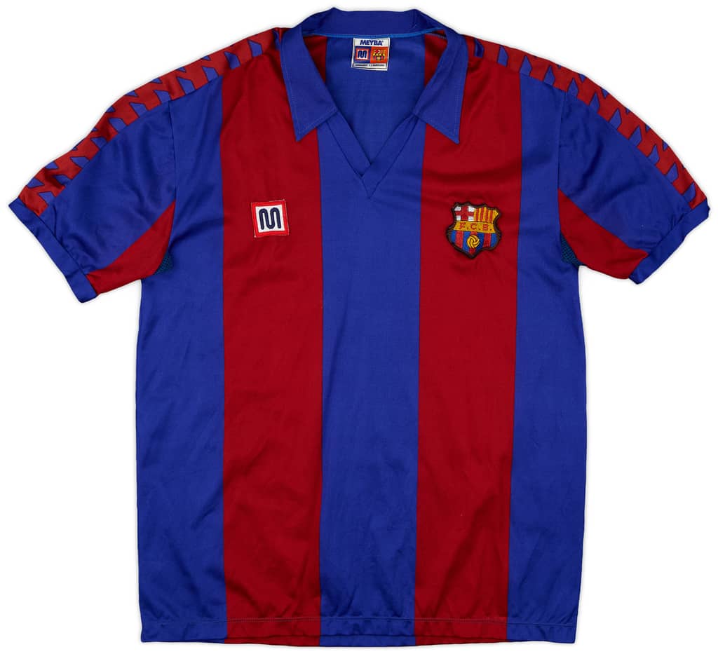 1984-89 Barcelona Home Shirt - 9/10 - (S)
