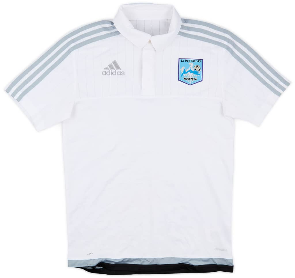 2015-16 adidas Template Polo Shirt (Le Puy Foot 43) - 7/10 - (XL.Boys)