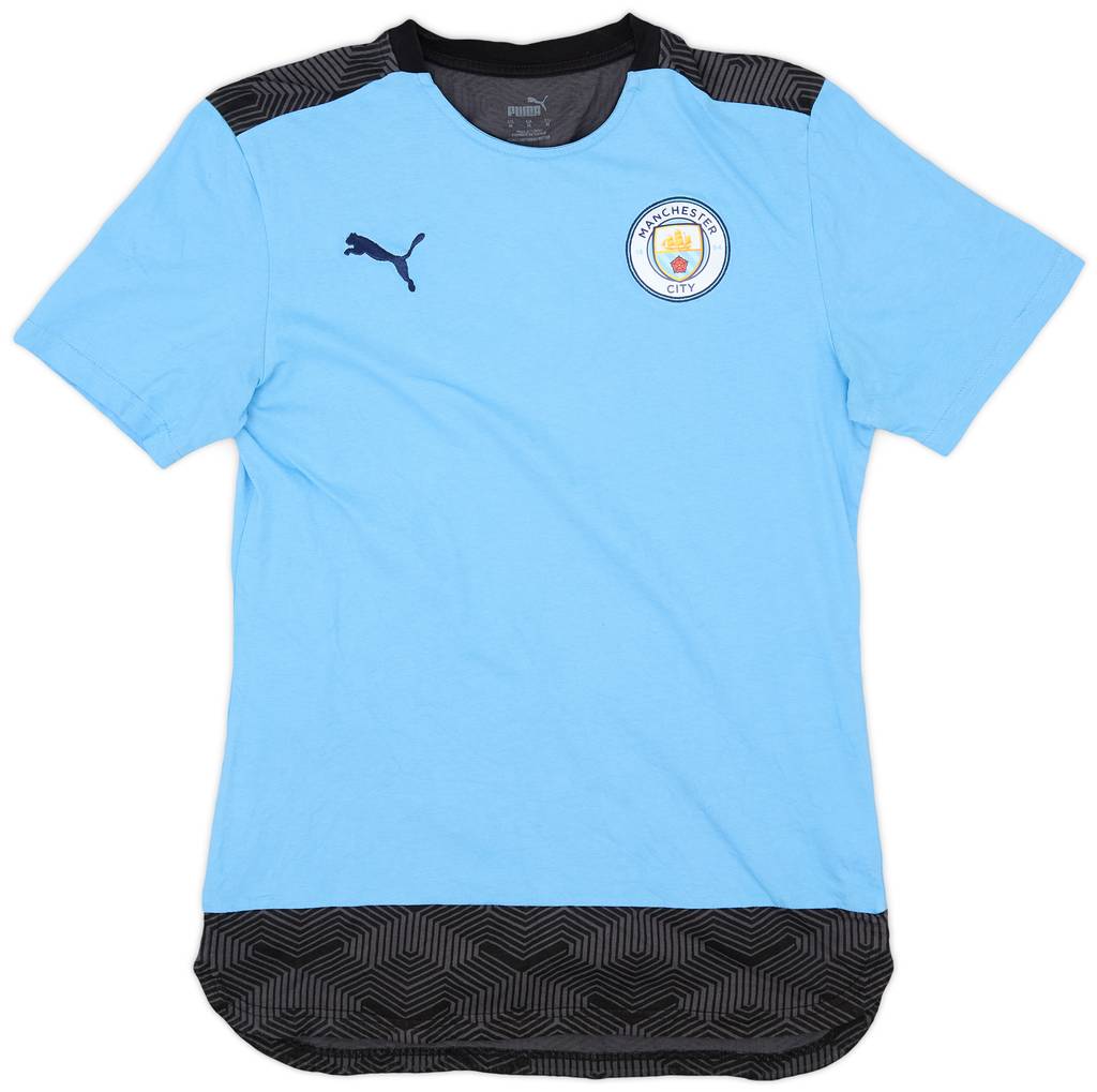 2019-20 Manchester City Puma Cotton Tee - 9/10 - (M)