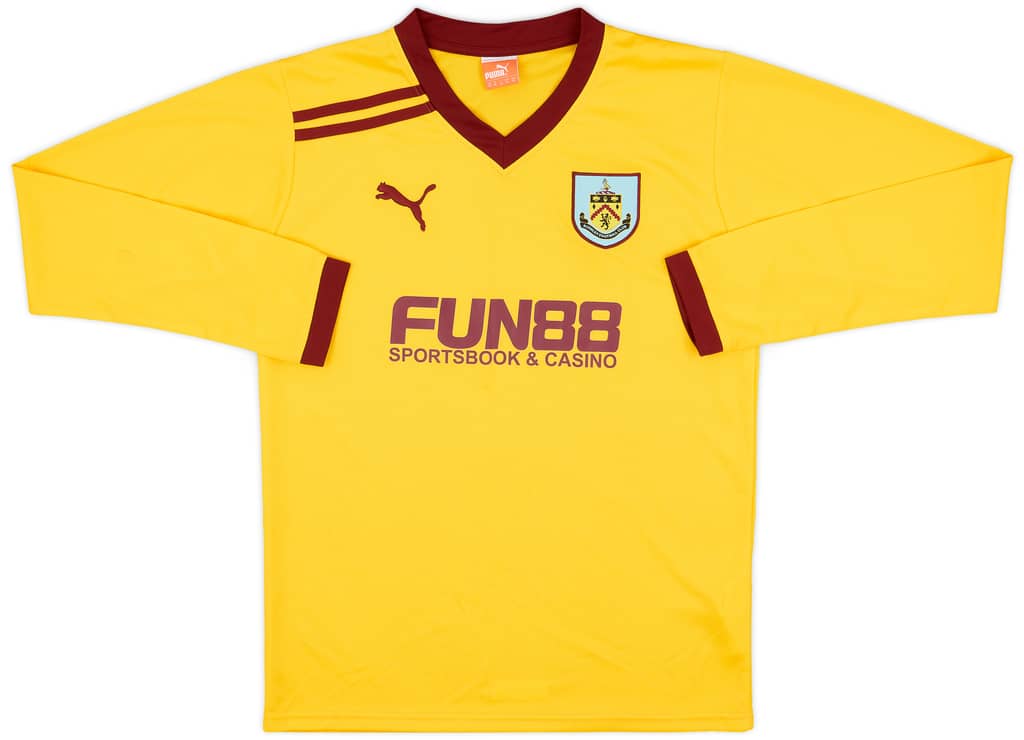 2011-12 Burnley Away L/S Shirt - 8/10 - (M)