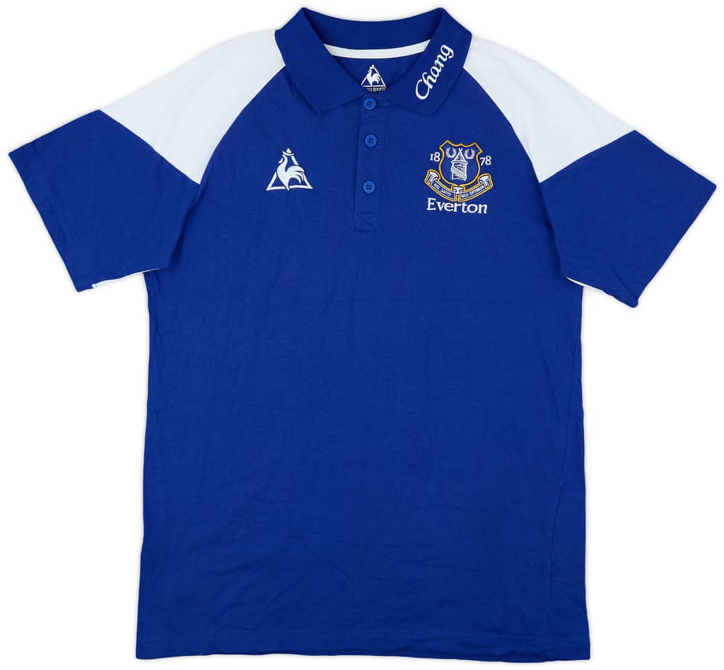 2009-10 Everton Le Coq Sportif Polo Shirt - 9/10 - (L)