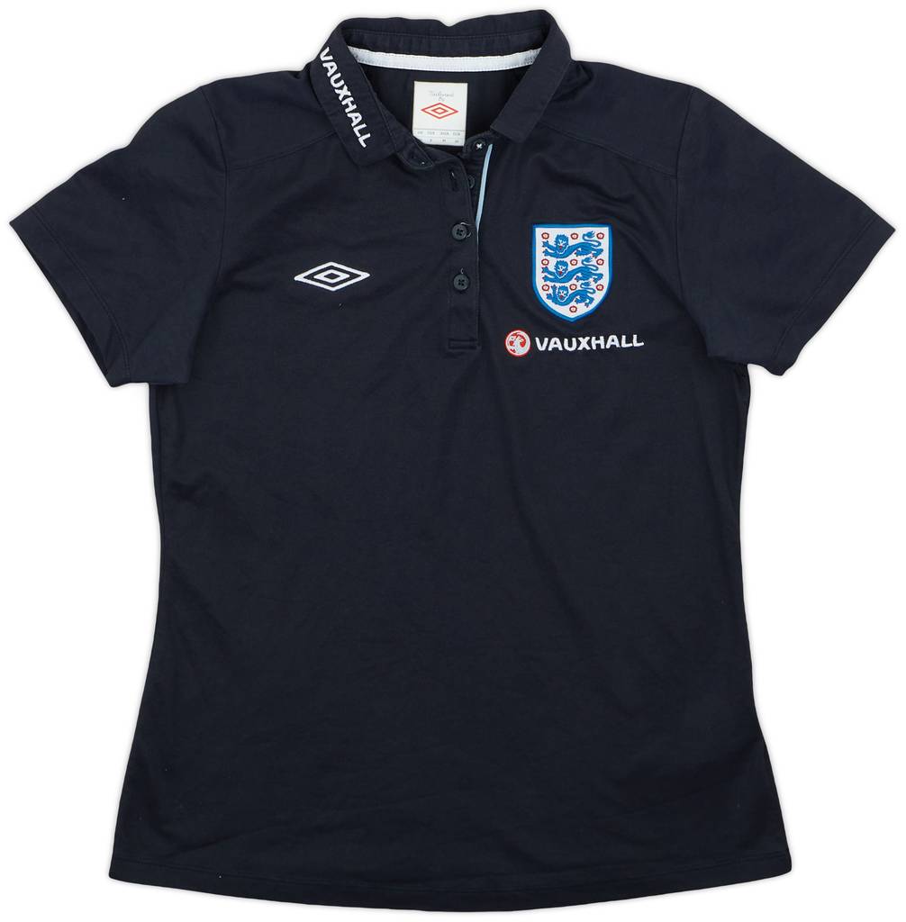 2012-13 England Umbro Polo Shirt - 8/10 - (Women's M)