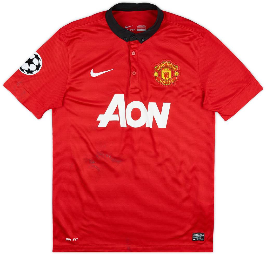2013-14 Manchester United Home Shirt Rooney #10 - 5/10 - (M)
