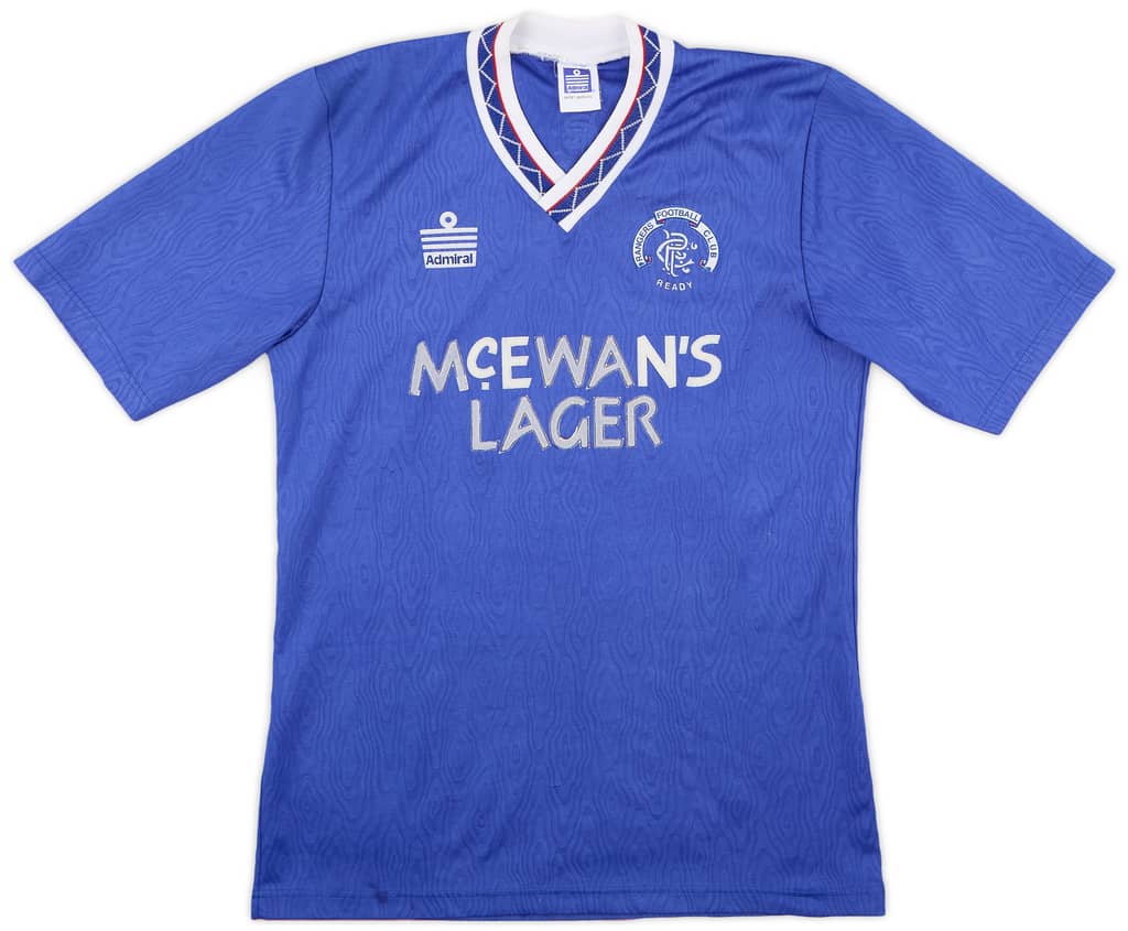 1990-92 Rangers Home Shirt - 5/10 - (S)
