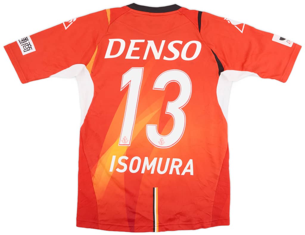 2013-14 Nagoya Grampus Eight Home Shirt Isomura #13 - 8/10 - (S)