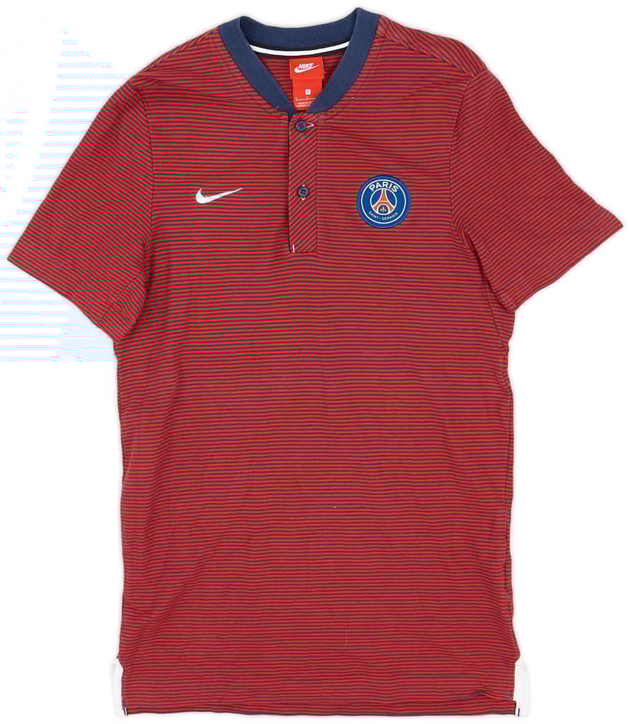 2017-18 Paris Saint-Germain Nike Polo Shirt - 8/10 - (S)