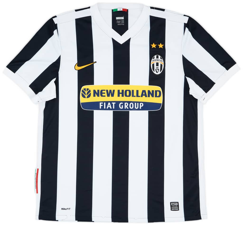 2009-10 Juventus Home Shirt Del Piero #10 - 9/10 - (L)