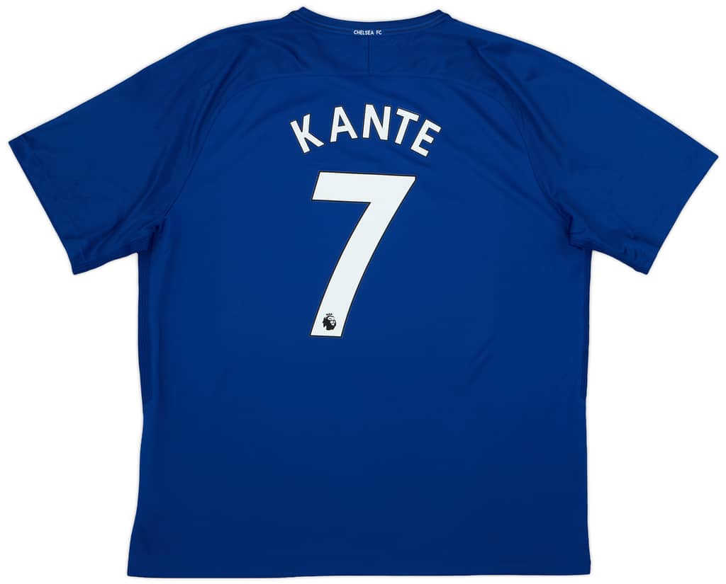 2017-18 Chelsea Home Shirt Kante #7 - 8/10 - (XXL)
