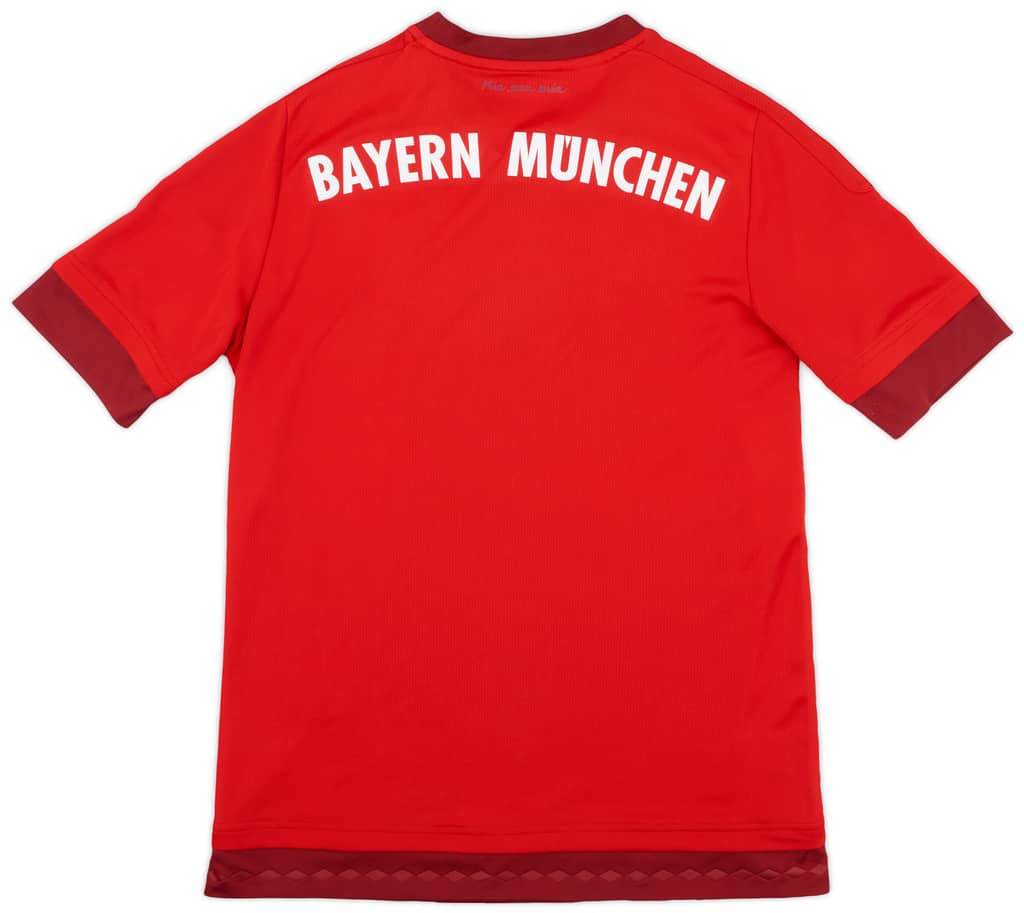 2015-16 Bayern Munich Home Shirt - 8/10 - (XL.Boys)