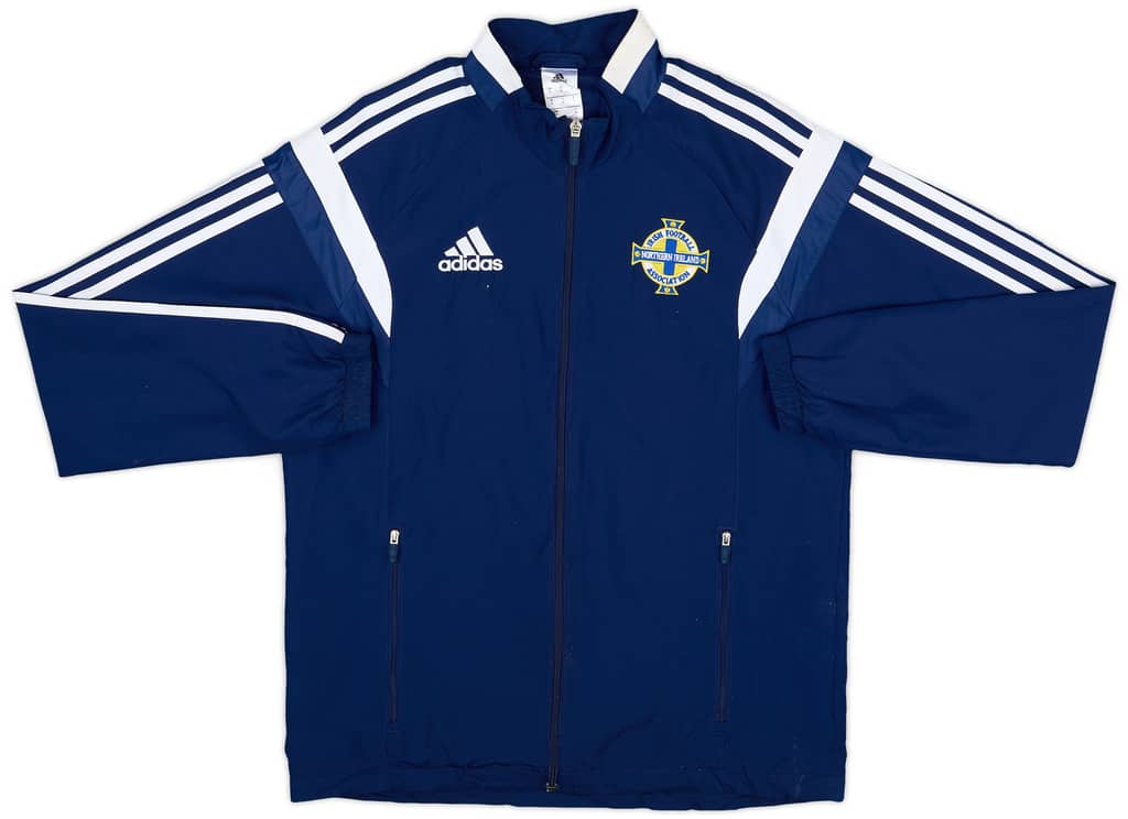 2014-15 Northern Ireland adidas Track Jacket - 8/10 - (S)