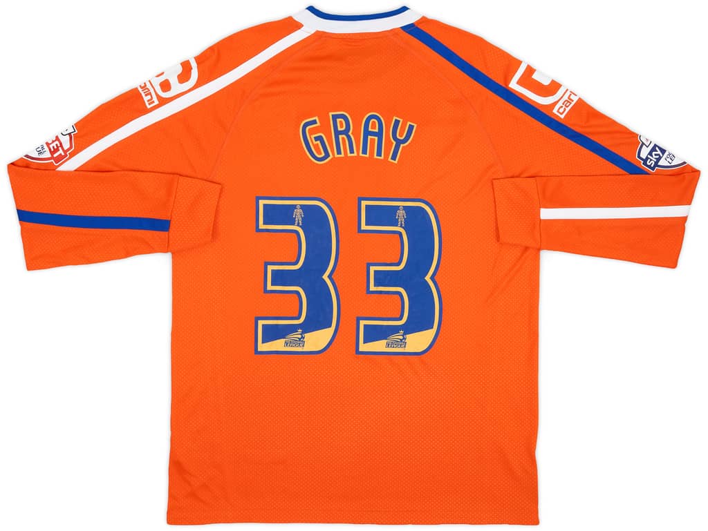 2014-15 Birmingham Match Issue Third Shirt Gray #33