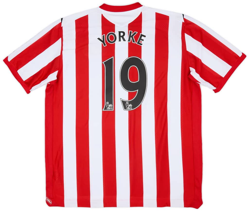 2008-09 Sunderland Home Shirt Yorke #19 - 9/10 - (3XL)