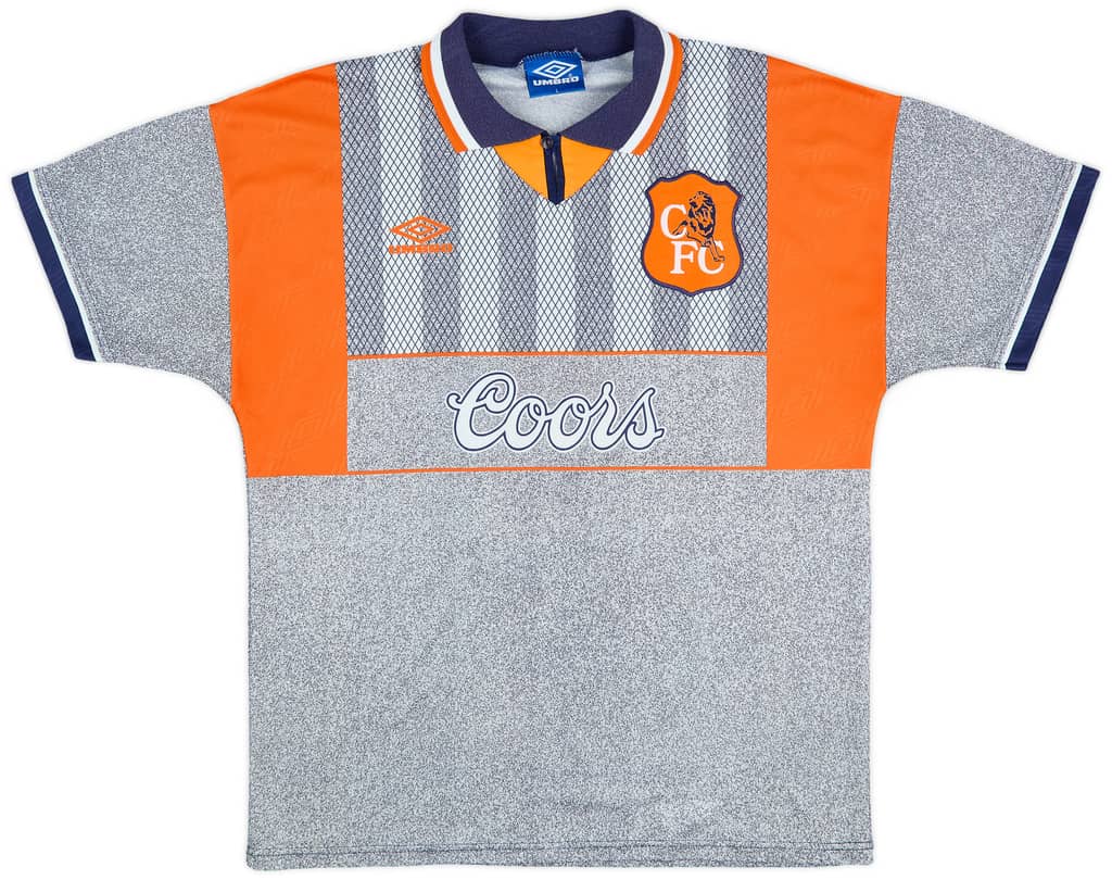 1994-96 Chelsea Away Shirt Gullit #4 - 10/10 - (L)