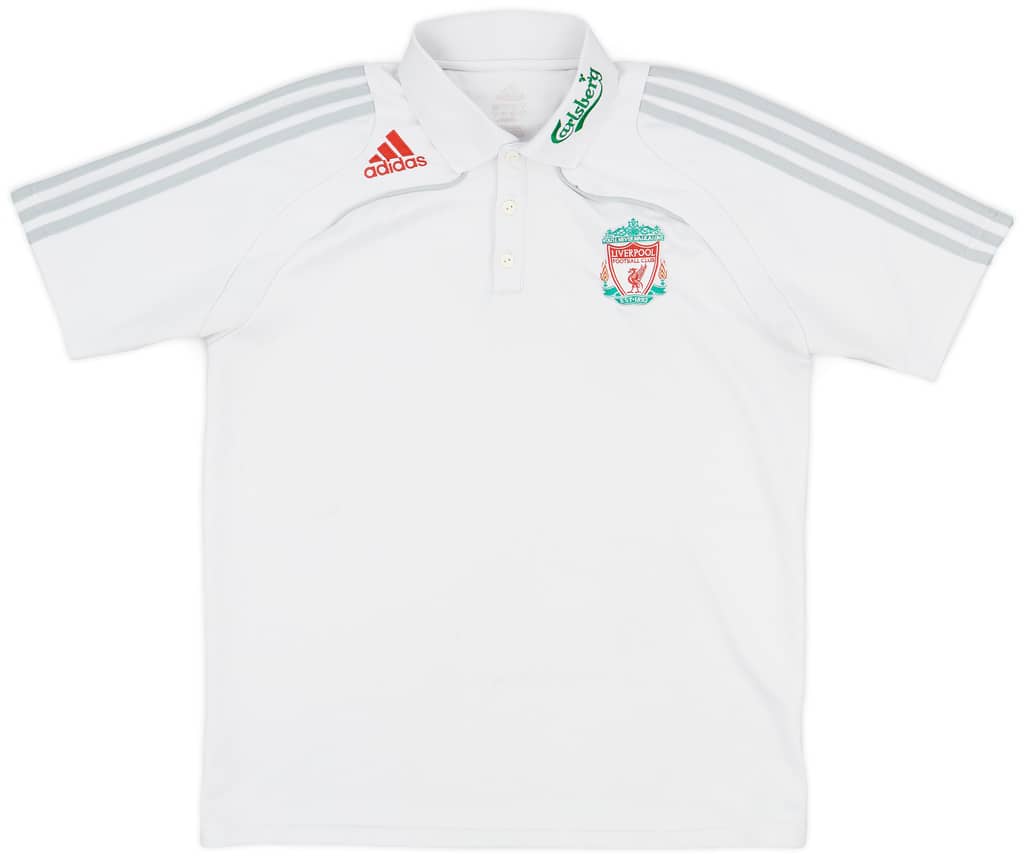 2008-09 Liverpool adidas Polo Shirt - 5/10 - (S)