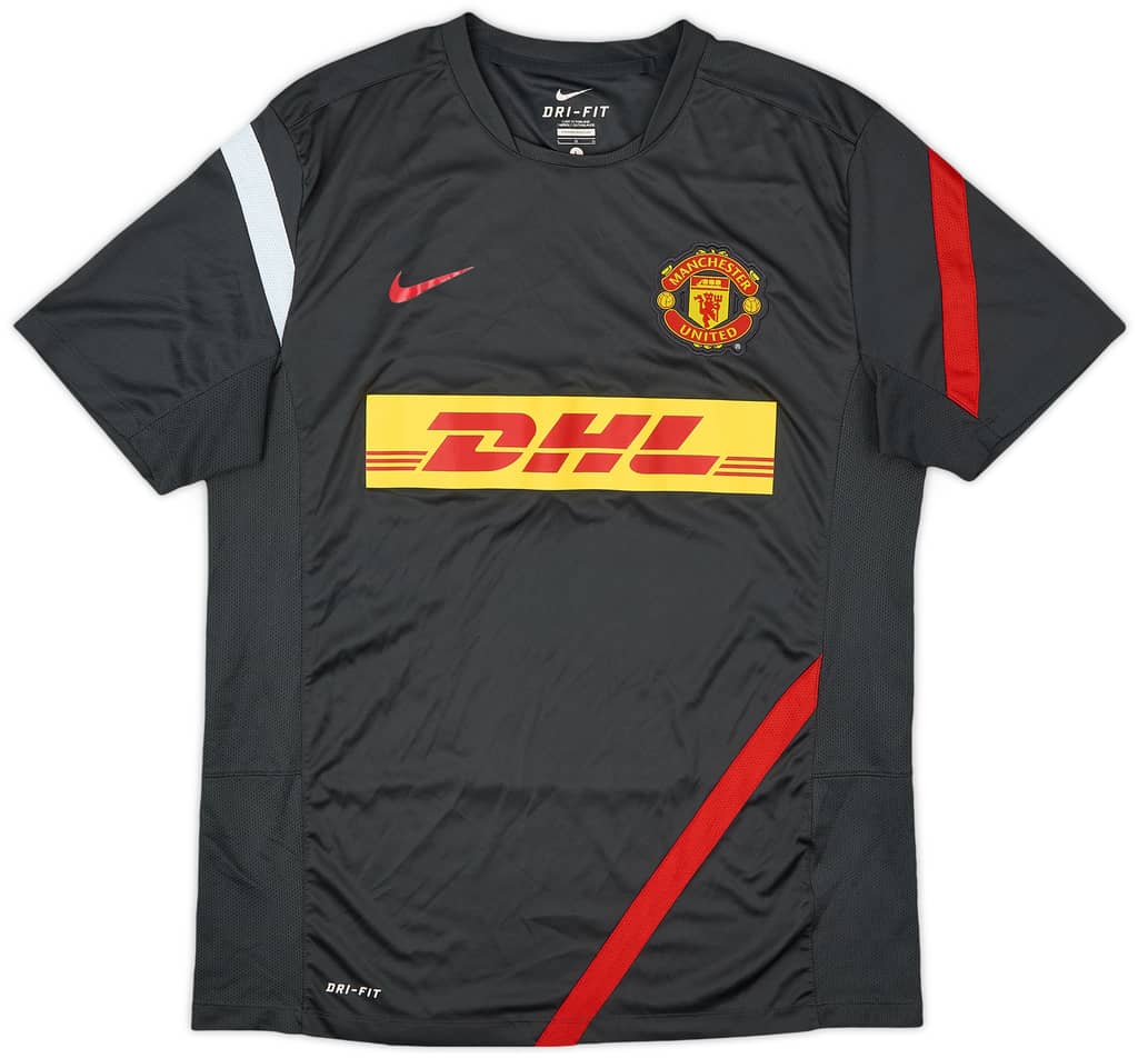2012-13 Manchester United Nike Training Shirt - 9/10 - (L)