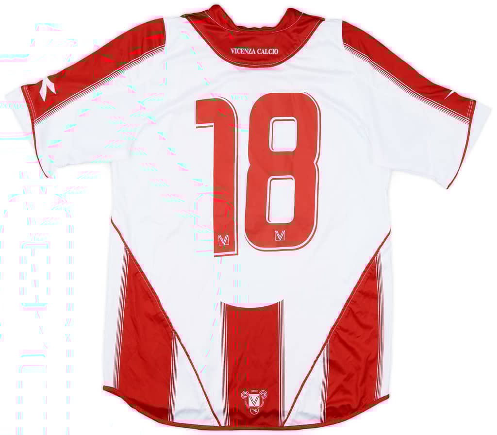 2007-08 Vicenza Home Shirt #18 - 6/10 - (XS)