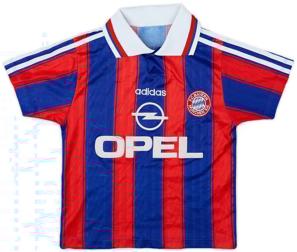 1995-97 Bayern Munich Home Shirt - 8/10 - (S.Boys)
