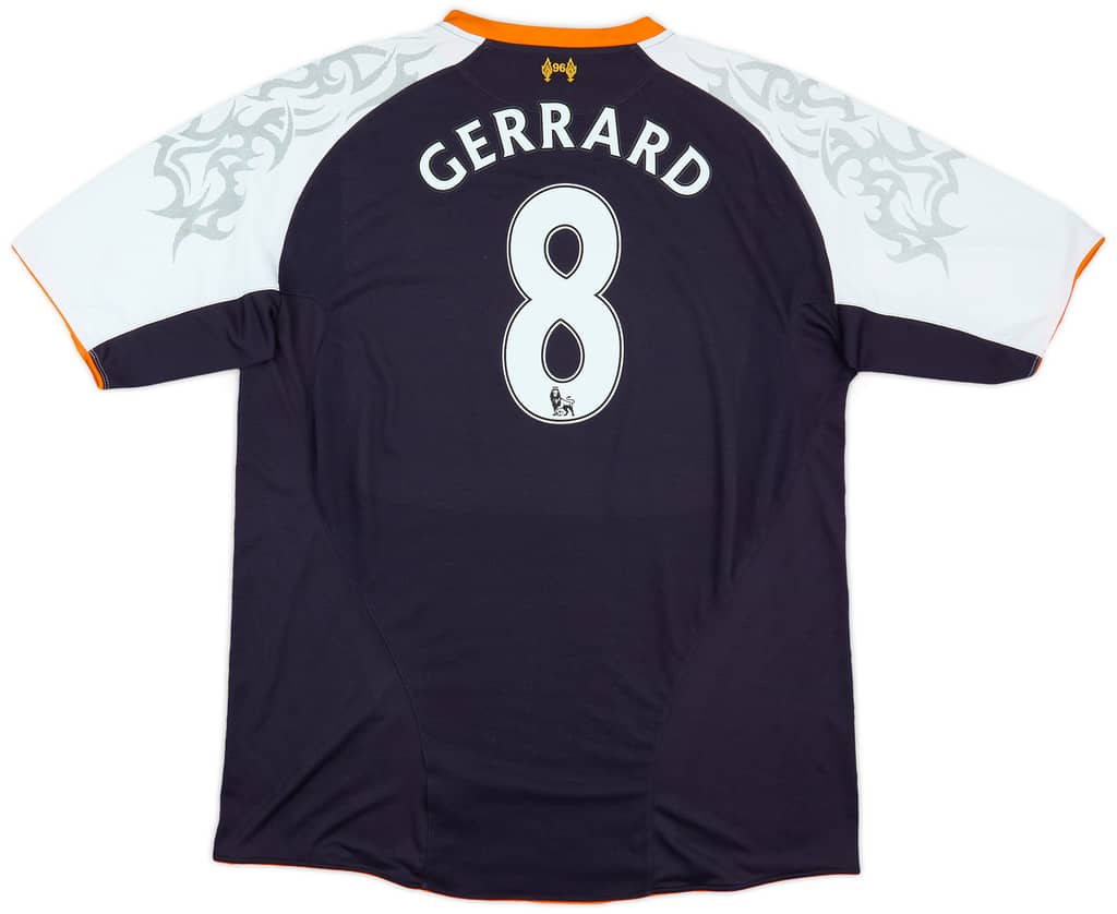 2012-13 Liverpool Third Shirt Gerrard #8 - 6/10 - (3XL)