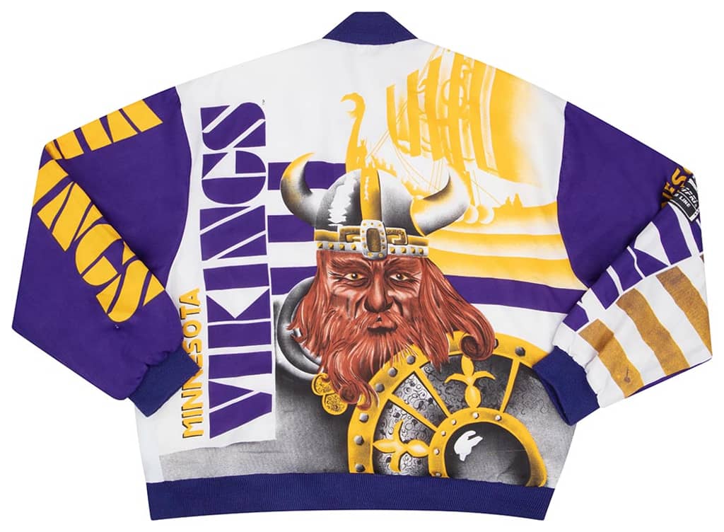 1990s Minnesota Vikings Campri Teamline Fanimation Jacket L