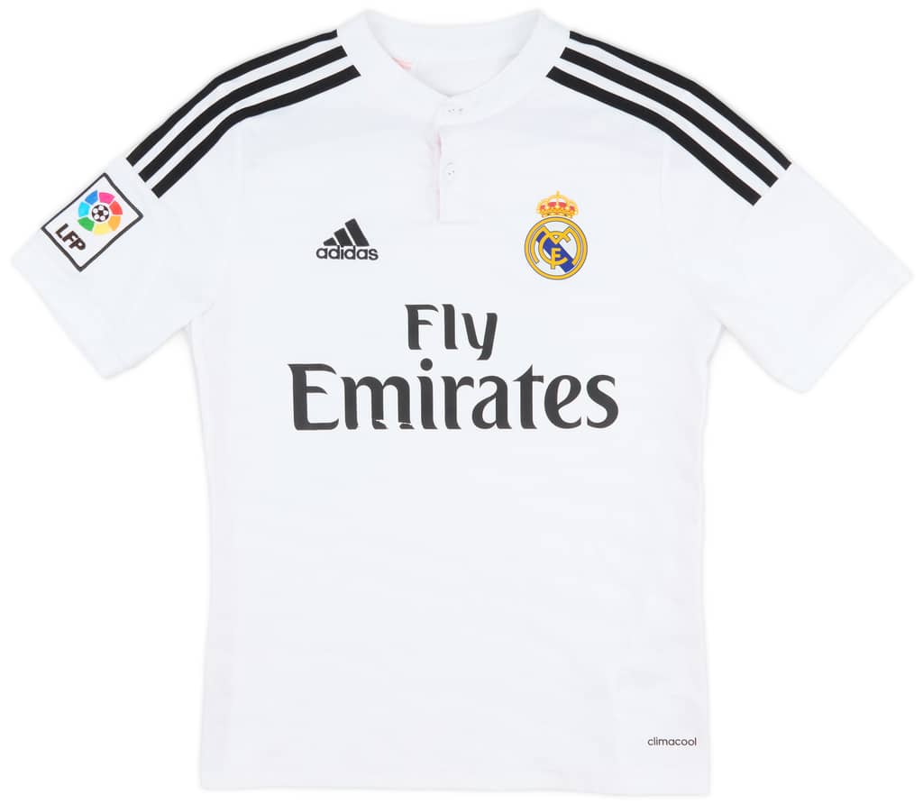 2014-15 Real Madrid Home Shirt - 6/10 - (L.Boys)