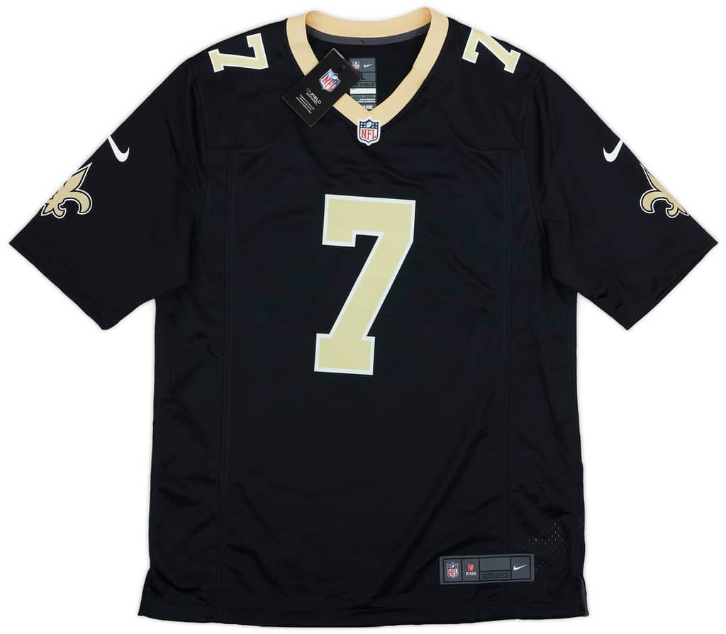 2017-24 New Orleans Saints Hill #7 Nike Game Home Jersey (L)