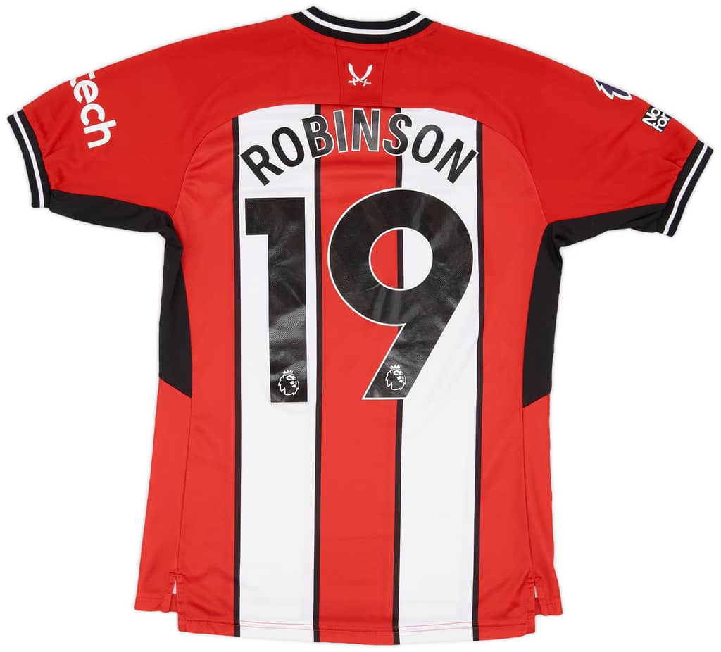 2023-24 Sheffield United Match Issue Home Shirt Robinson #19