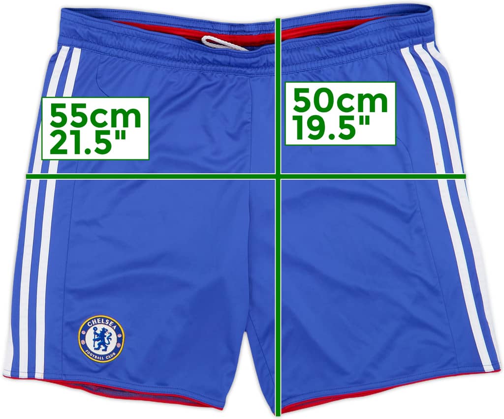 2010-11 Chelsea Home Shorts - 6/10 - (XL)