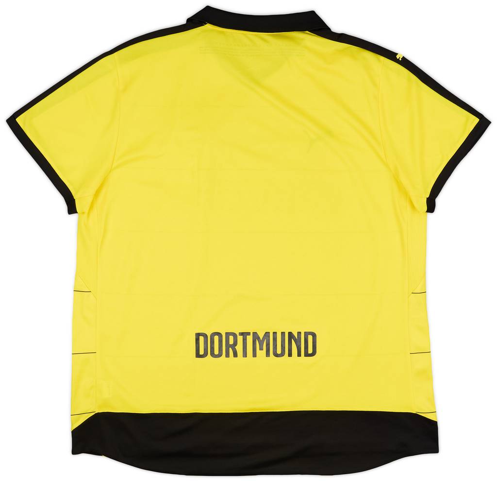 2015-16 Borussia Dortmund Home Shirt - 9/10 - (3XL)