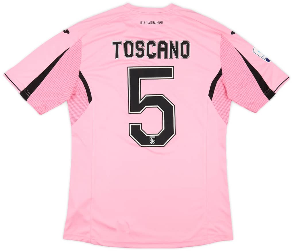 2015-16 Palermo Match Issue Home Shirt Toscano #5