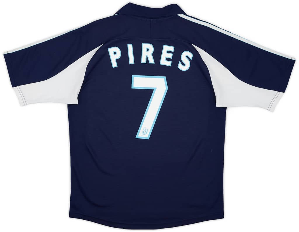 1999-00 Olympique Marseille Away Shirt Pires #7 - 7/10 - (S)