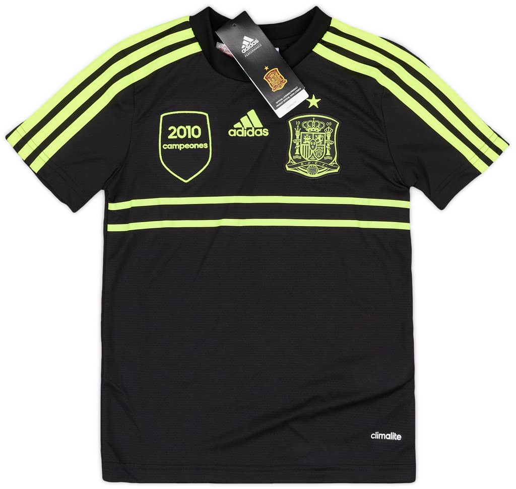 2013-15 Spain Away Shirt (7-8 Years)