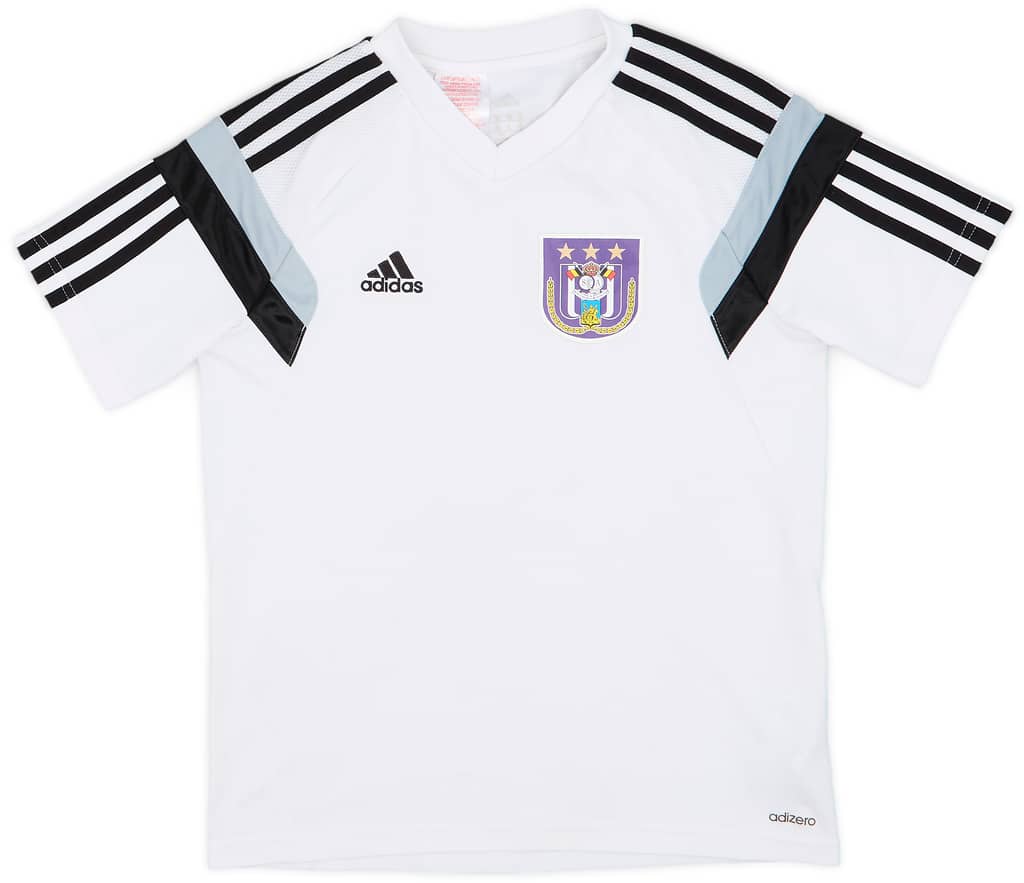 2014-15 Anderlecht adidas Training Shirt - 8/10 - (L.Boys)