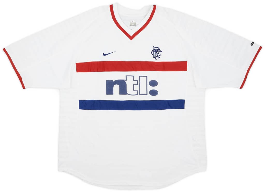 2000-01 Rangers Away Shirt - 6/10 - (XL)