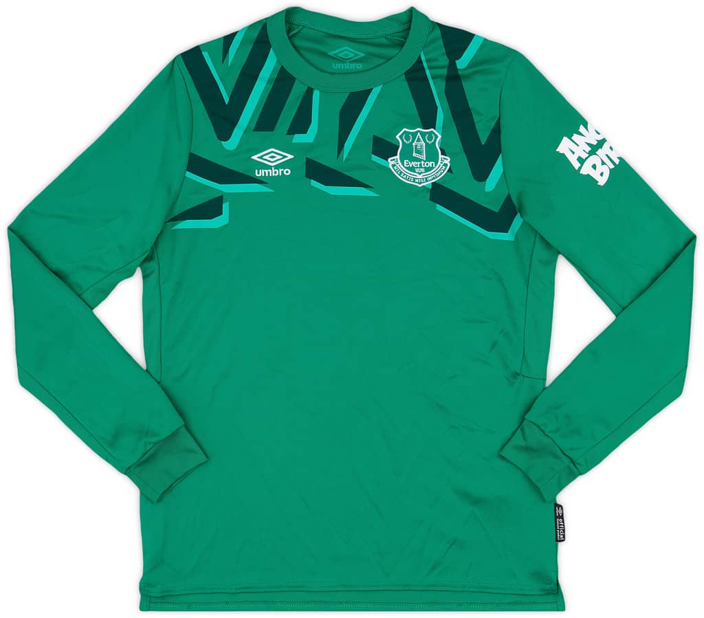 2019-20 Everton GK Shirt - 9/10 - (XL.Boys)