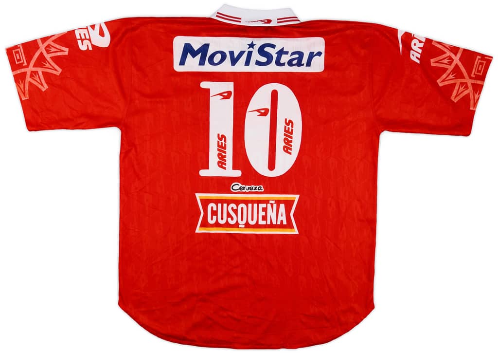 2002 Club Cienciano Home Shirt #10 - 9/10 - (XL)