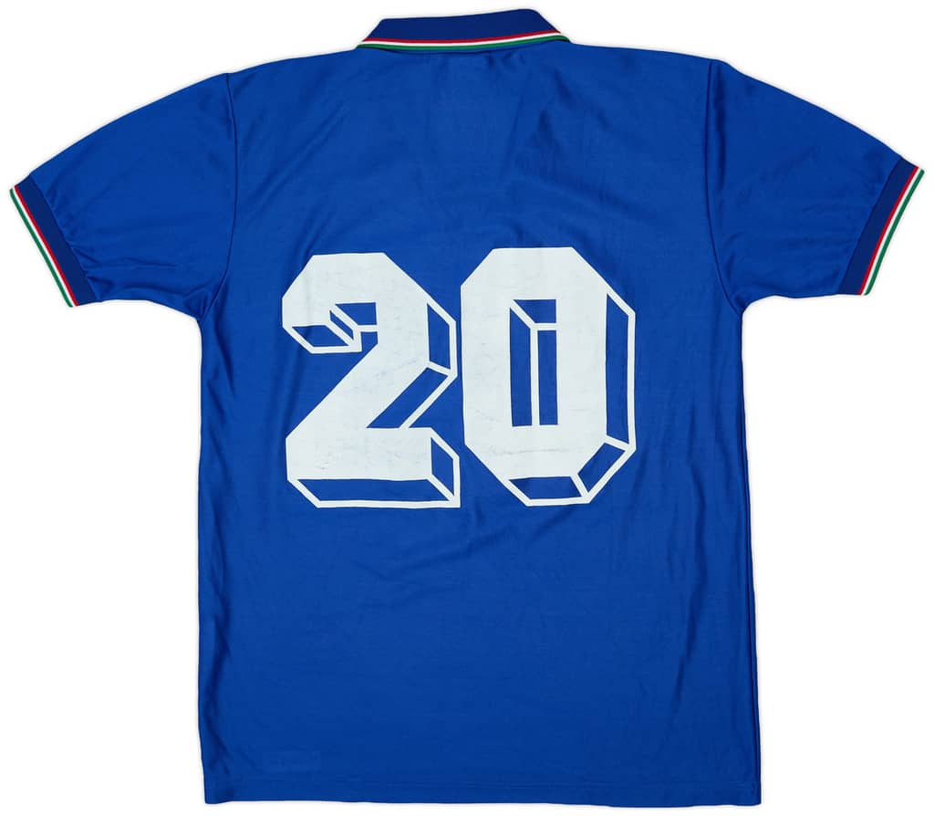1986-91 Italy Home Shirt #20 - 8/10 - (L)