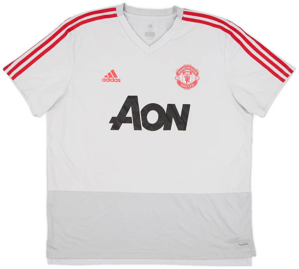 2018-19 Manchester United adidas Training Shirt - 8/10 - (XL)