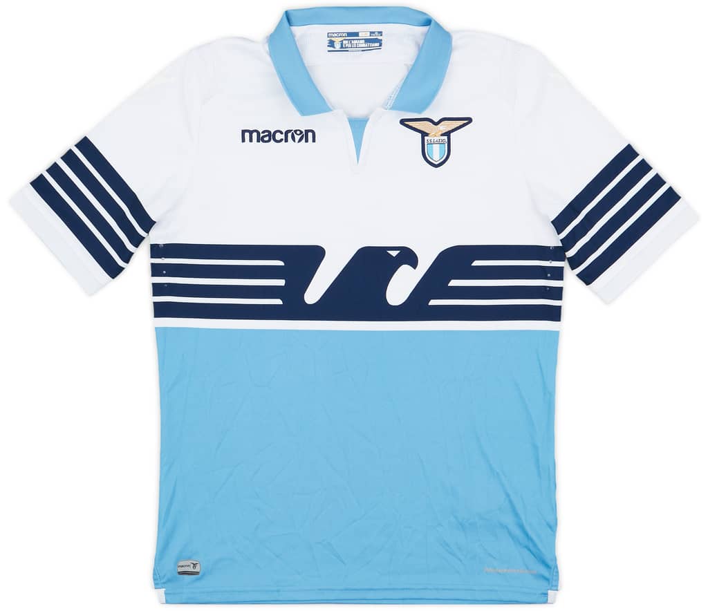 2018-19 Lazio Home Shirt - 8/10 - (L.Boys)