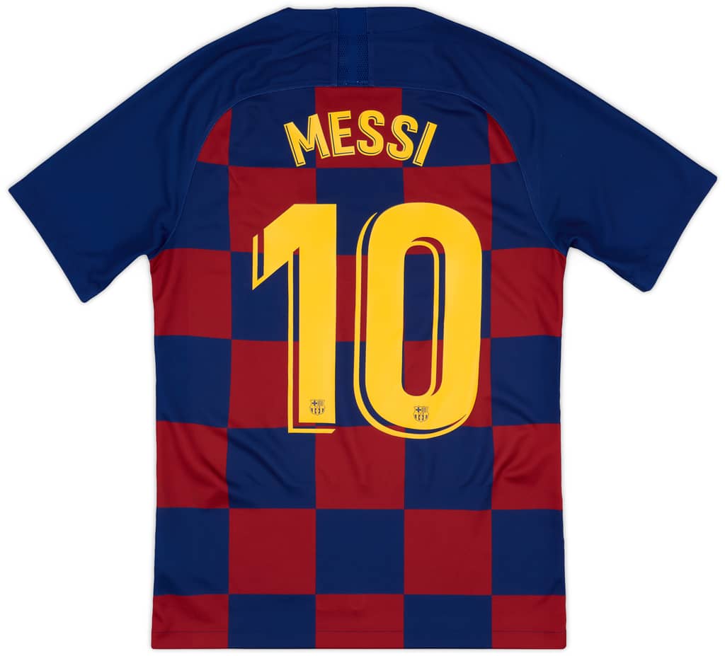 2019-20 Barcelona Home Shirt Messi #10 - 10/10 - (S)