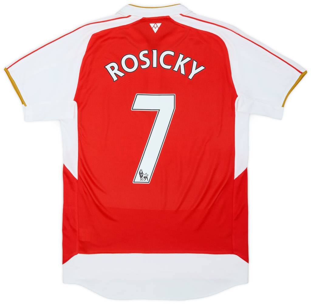 2015-16 Arsenal Home Shirt Rosicky #7 - 10/10 - (S)